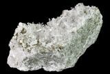 Quartz Crystals With Cubic Pyrite - Peru #136193-1